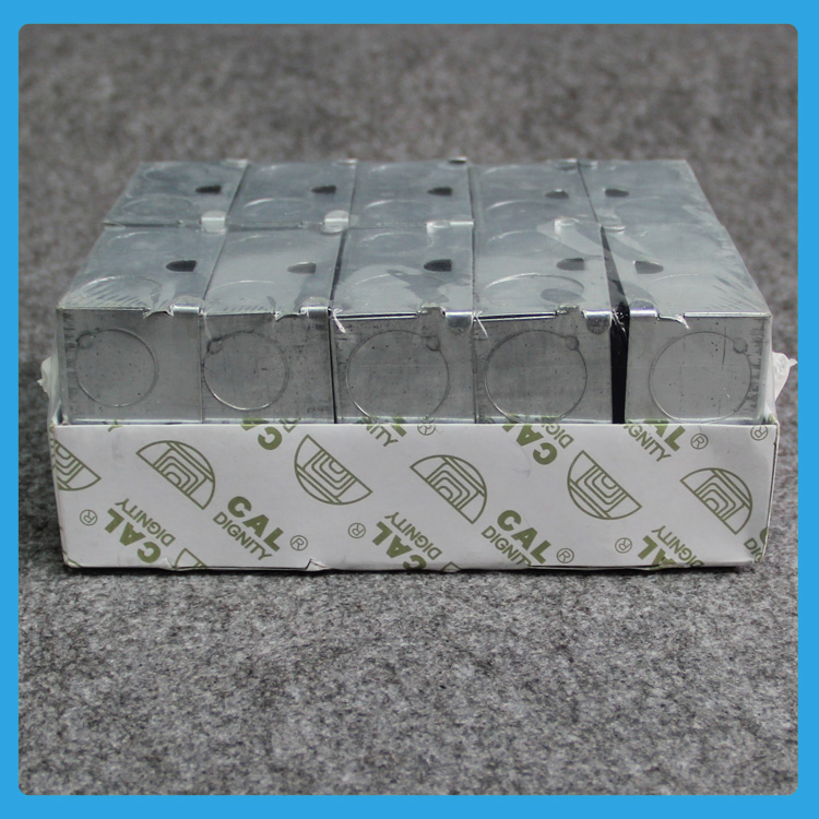 Galvanized Steel Electric Socket Box